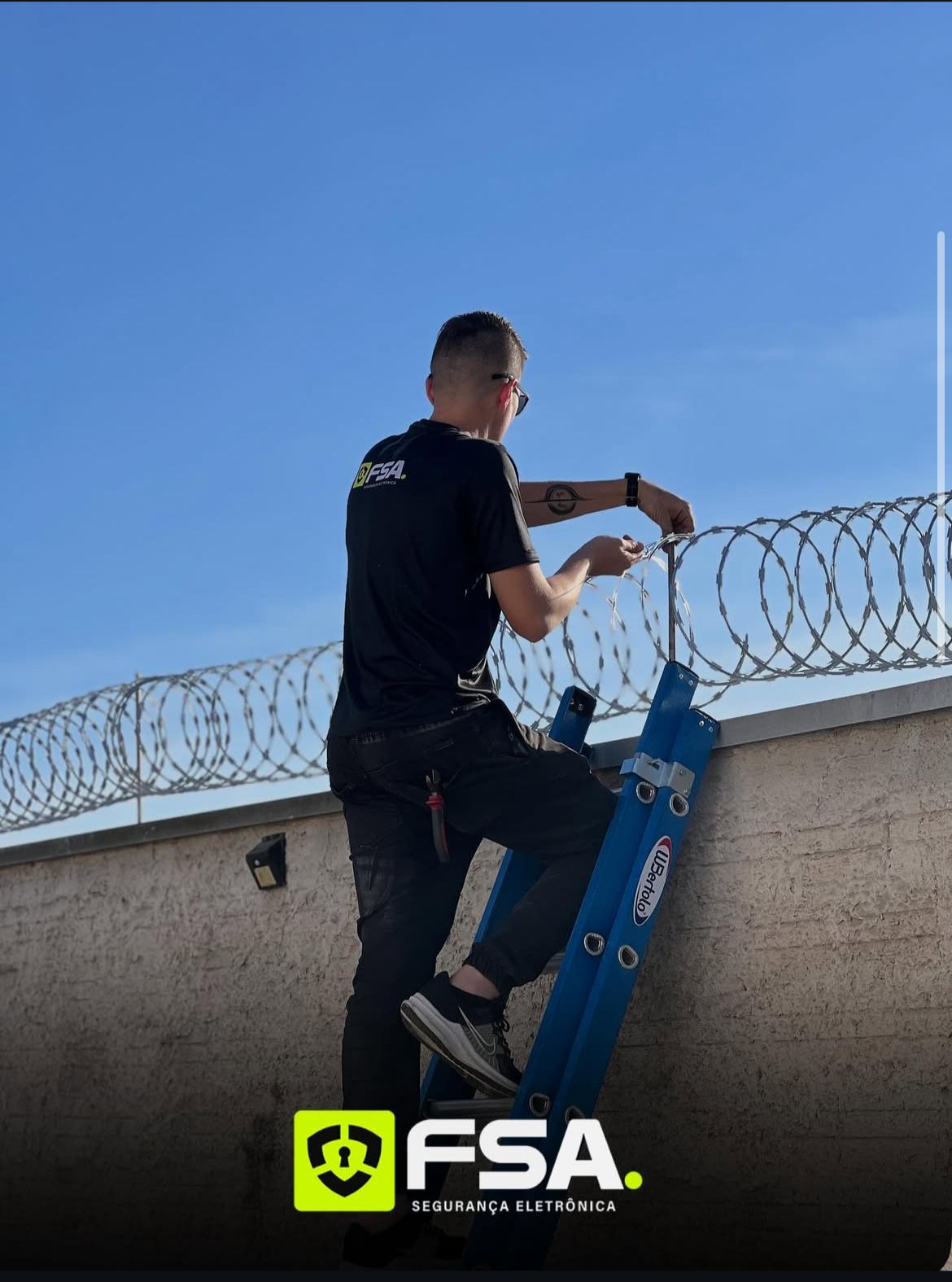 Técnico FSA em ação